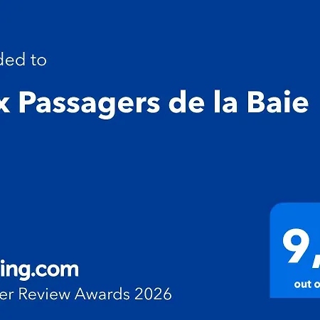 Aux Passagers De La Baie 펜션